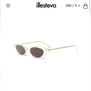 Illesteva sunglasses in Marianne Sunglasses
Matte Champagne/Gold/Brown Flat